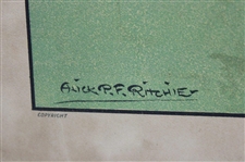 Links & Missinglinks' Alick P.F. Ritchie Print On Board