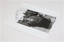 Sam Snead Signed Post Swing B & W Photo JSA ALOA