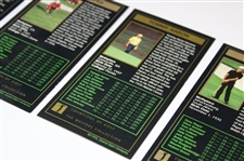 Jack Burke, Billy Casper, Tommy Aaron & Gary Player Signed Masters GSV Golf Cards JSA ALOA