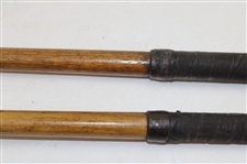 Wood Shafted 5 Mashie & 7 Mashie Niblic Irons 'Bobbys Own'