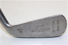 Wood Shafted Walter Hagen Stainless Steel #2 Mid Iron