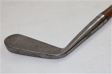 Wood Shafted Walter Hagen Stainless Steel #2 Mid Iron