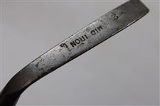 Wood Shafted Walter Hagen Stainless Steel #2 Mid Iron