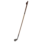 Wood Shafted Walter Hagen Stainless Steel #2 Mid Iron