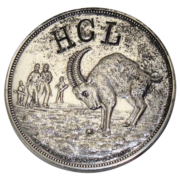 Warren Golf Club Goat Medal Token 