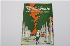Group of Three (3) Miami Travel Brochures