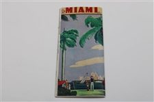 Group of Three (3) Miami Travel Brochures