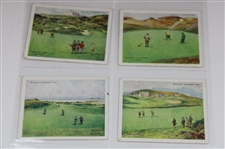 c1924 Complete Set Of Twenty Five (25) Wills's Cigarettes Golfing Course Cards