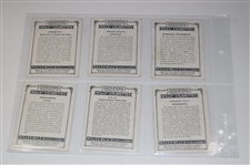c1924 Complete Set Of Twenty Five (25) Wills's Cigarettes Golfing Course Cards