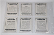 c1924 Complete Set Of Twenty Five (25) Wills's Cigarettes Golfing Course Cards