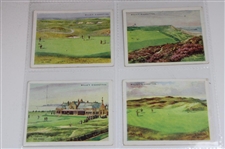 c1924 Complete Set Of Twenty Five (25) Wills's Cigarettes Golfing Course Cards