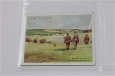 c1924 Complete Set Of Twenty Five (25) Wills's Cigarettes Golfing Course Cards