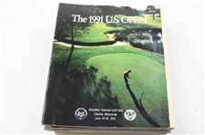 Ten (10) Various Golf Programs from Major Championships & Tour Events