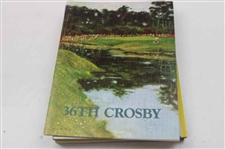 Ten (10) Various Golf Programs from Major Championships & Tour Events