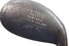 Fairlie Patent Crann & Taylor JH Taylor Smooth Face Hand Forged Niblick