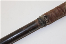 Wright & Ditson Selected Brassie with Leather Face Insert & Wright Ditson Shaft Stamp