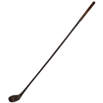 Wright & Ditson Selected Brassie with Leather Face Insert & Wright Ditson Shaft Stamp