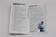 1970 US Open At Hazeltine Ticket Score Card Pairings Sheet Course Map Tony Jacklin Winner 