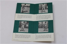 Two (2) Jack Burke Signed Statuesque B&W Photographs PGA & Masters Champion JSA ALOA