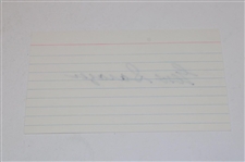 Gene Sarazen Signed Cut w/Sepia Tone Photo JSA ALOA