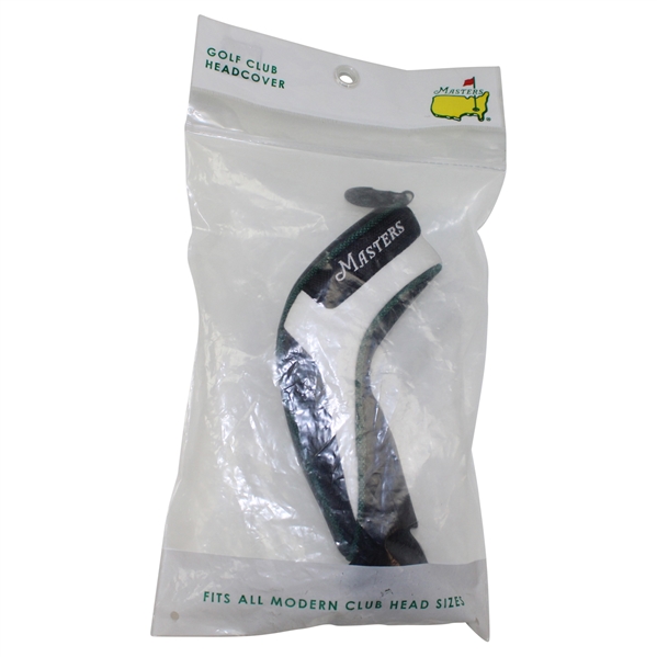 Masters Tournament Green/Black/White Hybrid Headcover - Unopened