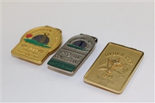 Three (3) Contestant Badges - 1994 & 1999 Long Island Pro-Am & 1991 RC/1992 Midget Open