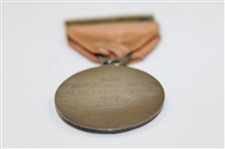 1965 Ohio Intercollegiate Team Golf Championship Medal With Original Ribbon
