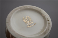 Classic Porcelain Golf Scene Lenox/Ronson Table Lighter