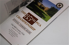 2003 PGA Championship at Oak Hill CC Program w/Starting Times Booklet & Viewers Guide