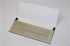 2002 US Open at Bethpage Black Full Ticket Set w/Envelope - Tiger Win!