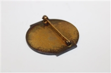 1944 PGA Championship at Manito G&CC Contestant Badge - Bob Hamilton Winner
