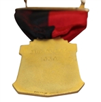 Jacky Cupit's 1959 Southern Intercollegiate 2nd Place Medal w/Ribbon