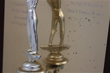 Jacky Cupit's 1975 Award For Contribution To The Growth Of Golf Longview Chamber Of Commerce 