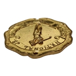 Jacky Cupit's 1954 National Jr. 3rd Place Gold Tone Medal