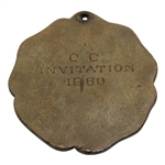 Jacky Cupit's 1960 C. C. Invitation Medal