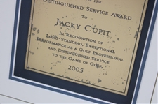 Jacky Cupit's 2005 PGA Northwest Texas Section Distinguished Service Award