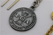 Various Keychains, Divot Tools & Money Clips from the Collection of Jacky Cupit