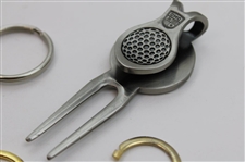 Various Keychains, Divot Tools & Money Clips from the Collection of Jacky Cupit