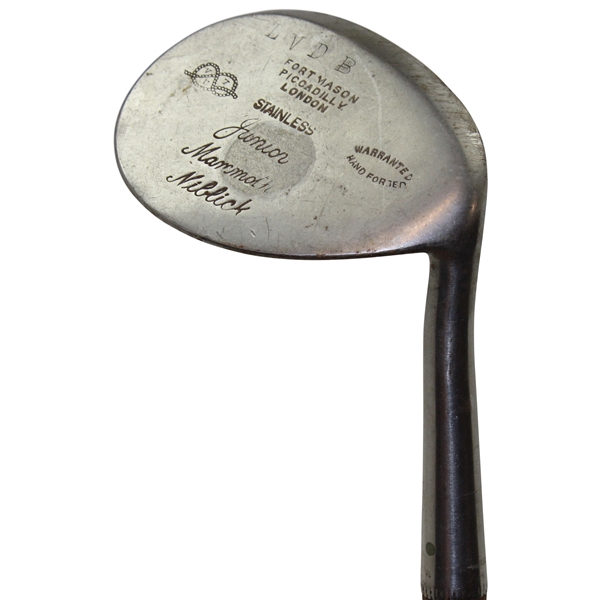 Stainless Fort Mason Piccadilly London Warranted Hand Forged Junior Mammoth Niblick w/LVDB