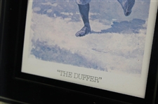 1897 'The Duffer' Post Swing Golfer - April 2nd - Framed