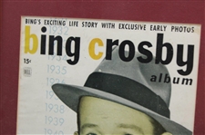 Bing Crosby with Golf Club Record Cover - Framed