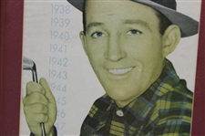 Bing Crosby with Golf Club Record Cover - Framed