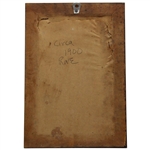 c.1900 Gof 'The Game Scotchmen Knock L Out Of' Print -Framed