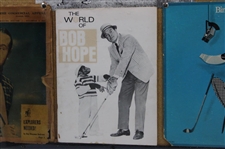 Hope, Crosby & Ford Collage Presentation of Record Covers, Magazines, Cards & more - Framed