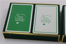 Two (2) Sets of Augusta National Golf Club Playing Cards in Original Cases