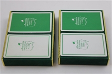 Two (2) Sets of Augusta National Golf Club Playing Cards in Original Cases