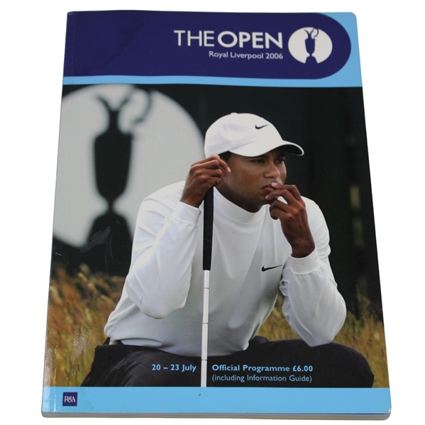 2006 Open Championship at Royal Liverpool Program