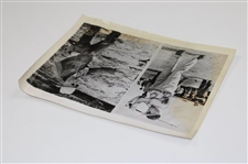 Eisenhower Golfing & Fishing Wire Photo