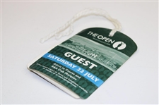 2006 Open Championship at Royal Liverpool Saturday Guest Badge (Water Damage)