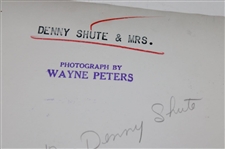 1941 Mr & Mrs. Denny Shute Wayne Peters Original Photo - January 21st